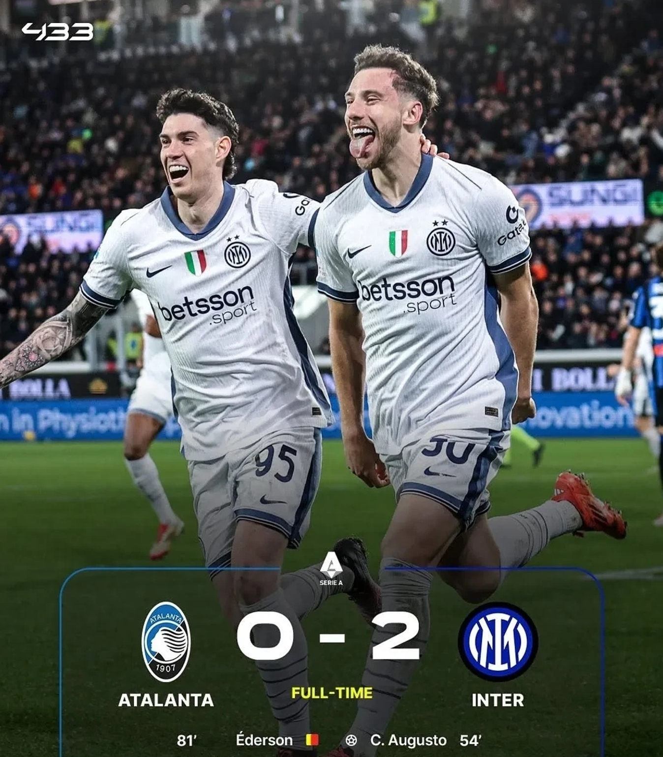 国际米兰客场扳平比分,继续保持不败 国际米兰客场扳平比分,继续保持不败